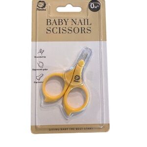 Baby Nail Scissors - Yellow